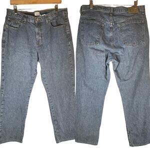 VTG Y2k Calvin Klein High Rise Bootcut Jeans SIZE 12 Womens 100% Cotton Denim